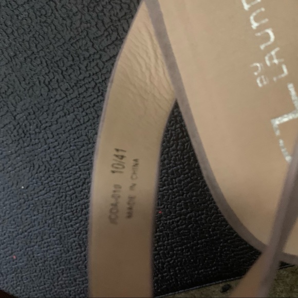 Lulus Taupe 3 Inch Heels - Cross Over - Used - Picture 3 of 8